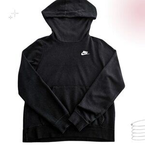 Nike Women's NSW Fleece Hoodie Varsity Black Heather Small Rare Sweatshirt